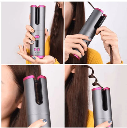 Professional USB Portable Wireless Automatic Hair Curler Finisher