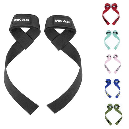 Straps para Levantamento de Peso, Luvas de Fitness, Envoltórios Antiderrapantes para Mãos, Suporte para Pulsos para Levantamento de Peso, Powerlifting, Fitness, Crossfit e Halteres